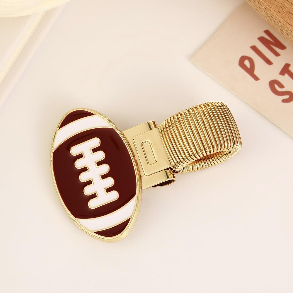 Sports Equipment Series Pen Clip Metal Journal Clip Paper Fix Clips  Stationery Accessories