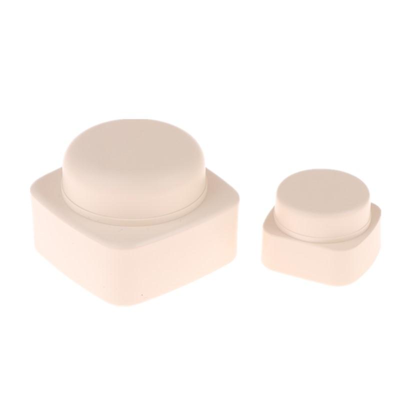 5/20G Empty Plastic Nail Art Cosmetic Square Containers Jar Face Cream Pot Nail Gel Powder Box Makeup Lotion Tool Packaging