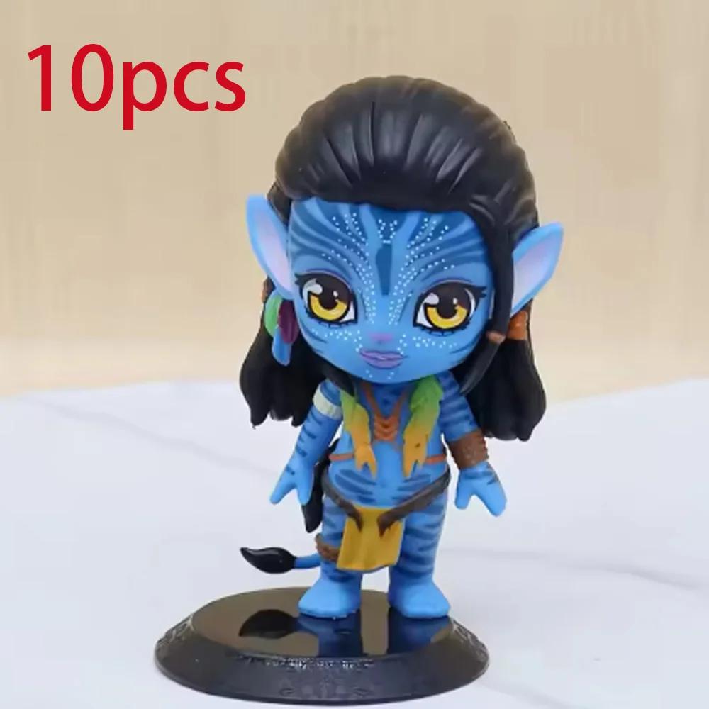 Spot Avatar 2 Neytiri and Jake Sully PVC Figure Model Tiny Statues Collectibles Desktop Decorations Doll Models Decorations