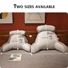 Almohada Triangular de Frijoles de Hielo Mesita de Noche Dibujos Animados Almohada de Sofá Respaldo Suave Respaldo Grande Dormitorio Tatami Ventana Abuhardillada Cama Silla Almohada Lumbar