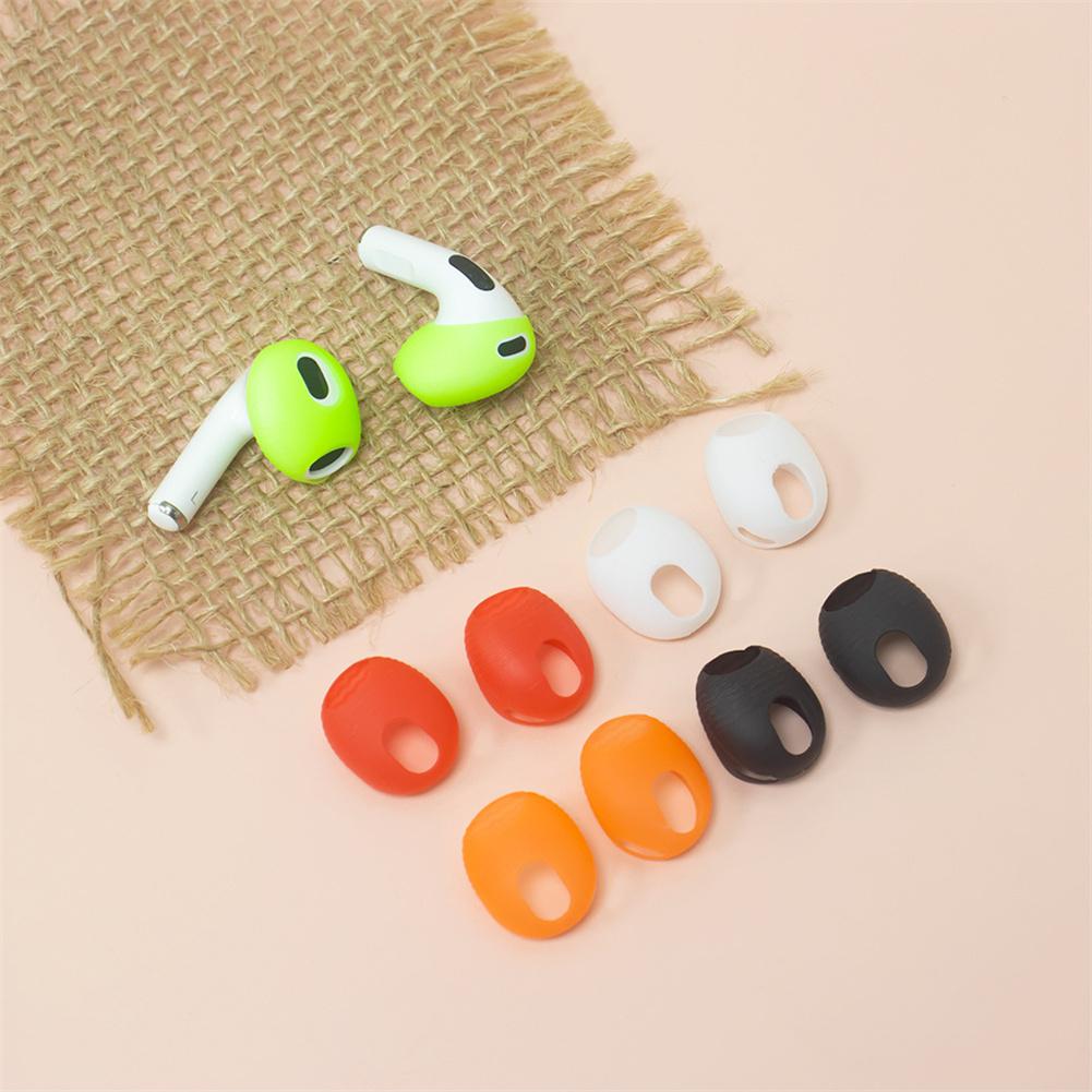 Kolip 5 Pairs Silicone Ear Caps Ear Cover Tips Dustproof Earmuffs Compatible For Airpods 3 Bluetooth-compatible Headphones