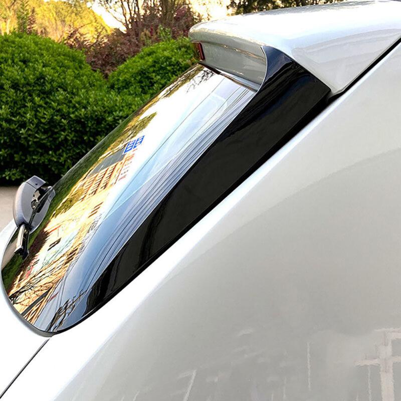 2 Pcs Rear Window Spoiler Replacement Parts Side Wing Trim Cover Accessories Compatible For X3f25