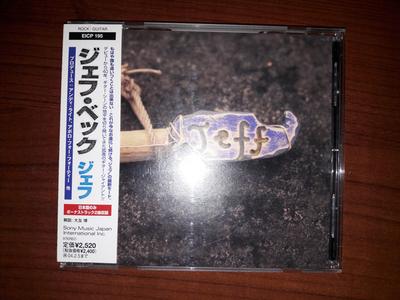 CD JEFF BECK  Jeff EICP195 EPIC 2002 Japan Rock Used