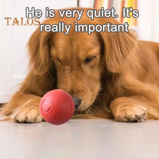 Interaktywna zabawka piłka dla psa Smart Jumping Electric Vibrating Pet Bounce Ball USB Rechargeable Automatic Movement Ball Dog Toys for Dogs & Cats