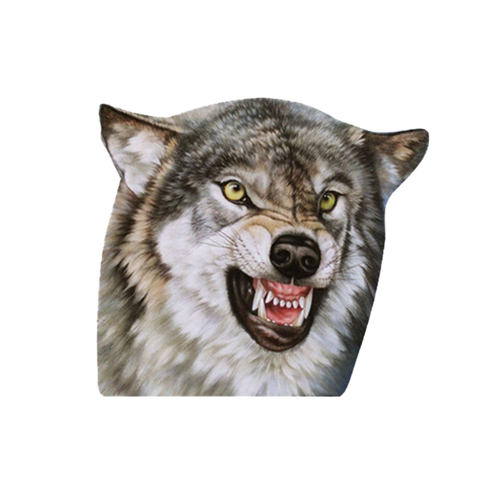 

Наклейки на оконное стекло автомобиля, наклейка на автомобиль серии животных Wolf-right