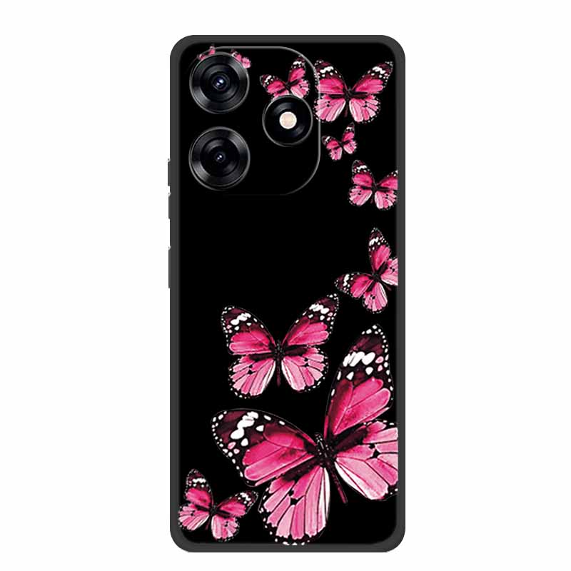 Funda For Infinix Hot 30 Case Hot30 Phone Cover Black Silicone Soft Phone Case For Infinix Hot 30 30i NFC Back Cover Case Capas
