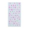 Stationery Bonbon Drop Stickers Sanrio Letters of A Hello Kitty My Hapidanbui S8815542 S8815569 S8815577 S8815615 Sun-Star [Set 4] Standard, Melody,