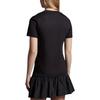 Moncler Monochrome Round Neck Casual Short Sleeve T-Shirt Women Tops Black I20938C00034829FB999