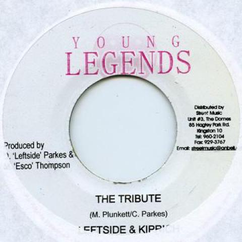 

7-дюймовая пластинка ЛЕВАЯ СТОРОНА, KIPRICH / ESCO - Tribute / Real Deal Young Legends 2007 Ямайка Регги, Ска и Даб