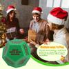 1/2Pcs Christmas Game Dice New Year Festival Gift Exchange Family Game Toys Home Decoration 12-Sided with 12 Unique Action Words