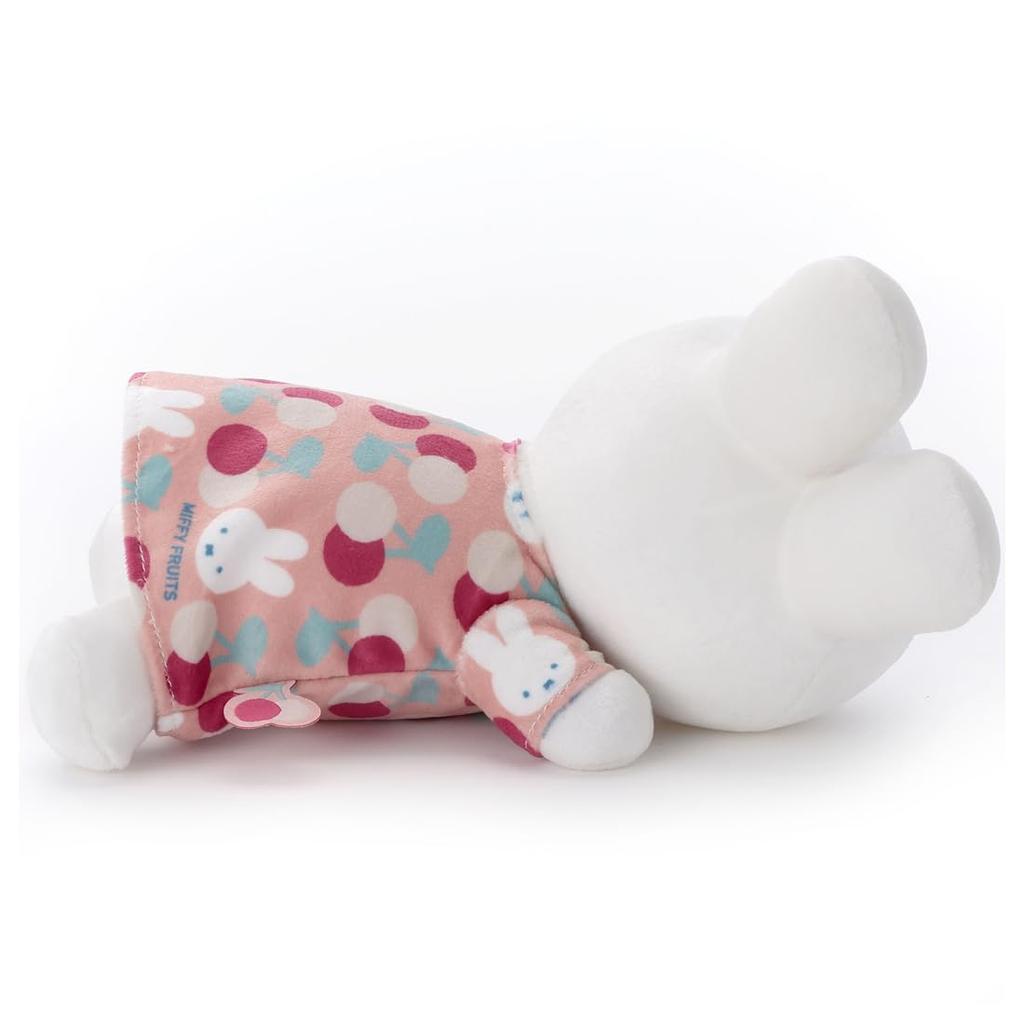 Bruna MIFFY FRUITS Sleeping Friend Plush Toy S Miffy Plush Toy Width 19cm (Cherry) approx.