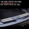 Rear Door Sill Strip / Rear Trunk Plate Guard Foot Pedal Protector For Toyota Prius 60 Series 2024 2024 Car Accessories K5O2