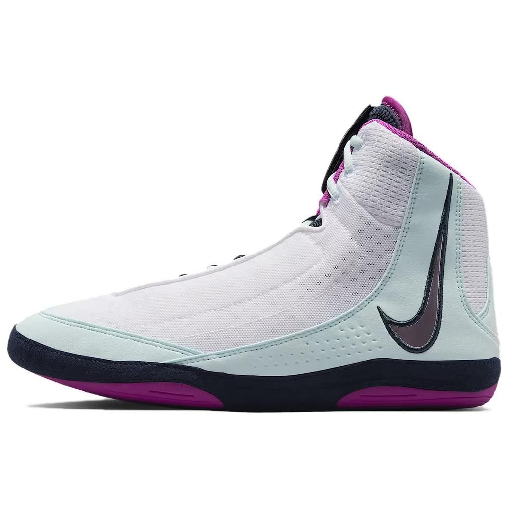 Nike Inflict 4 White Glacier Blue Violet Unisex Sneakers Obsidian Hyper-Violet HM9674-103