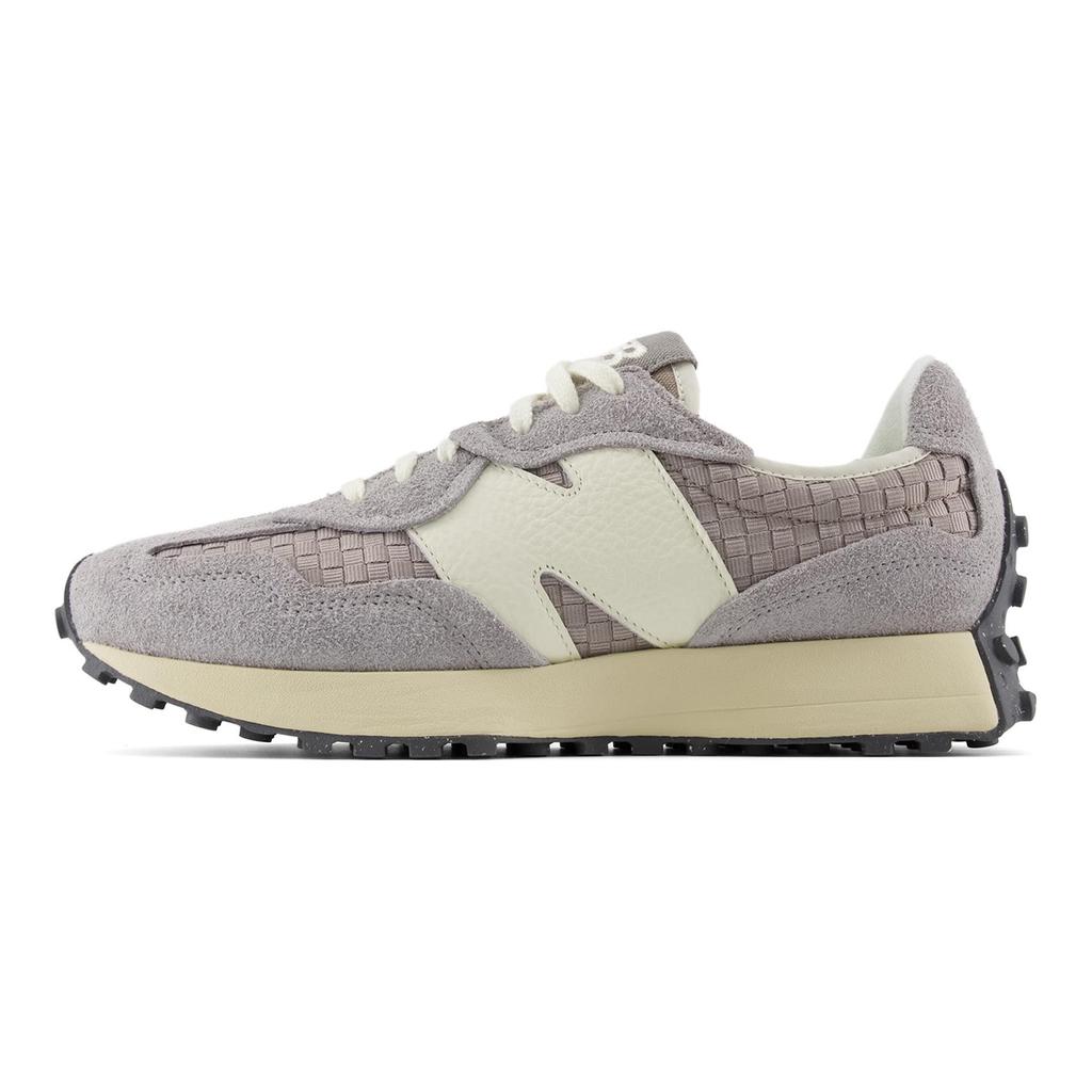 New Balance 327 ארוג - אפור מלט נעלי סניקרס יוניסקס פטריה בהירה U327WOC