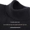 JOW Men's Pure Wool Turtleneck Sweater