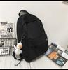 Schoolbag Backpack Men's Large Capacity Travel Backpack Women's Casual Japanese Boys Junior High School High School Student School Bag Men