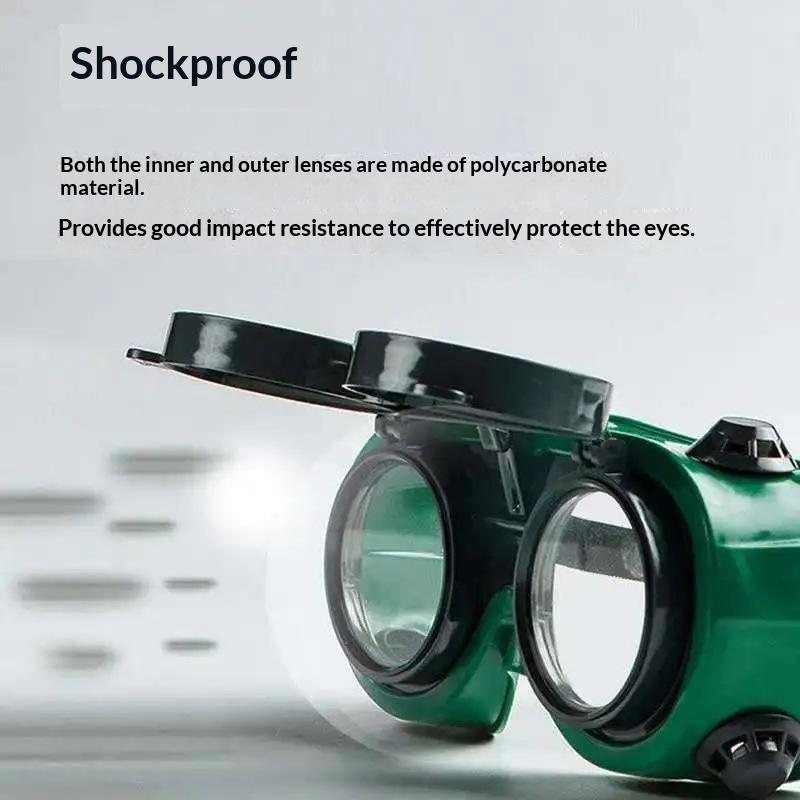 Dust Proof Chemical Goggles Portable Welding Goggles Anti-Glare Protective Welding Glasses Safety Protective Grinding Glasses