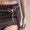 Bohemian Style Turquoise Decorated Women'S Waist Chain Body Chain Jewelry  Accessory
