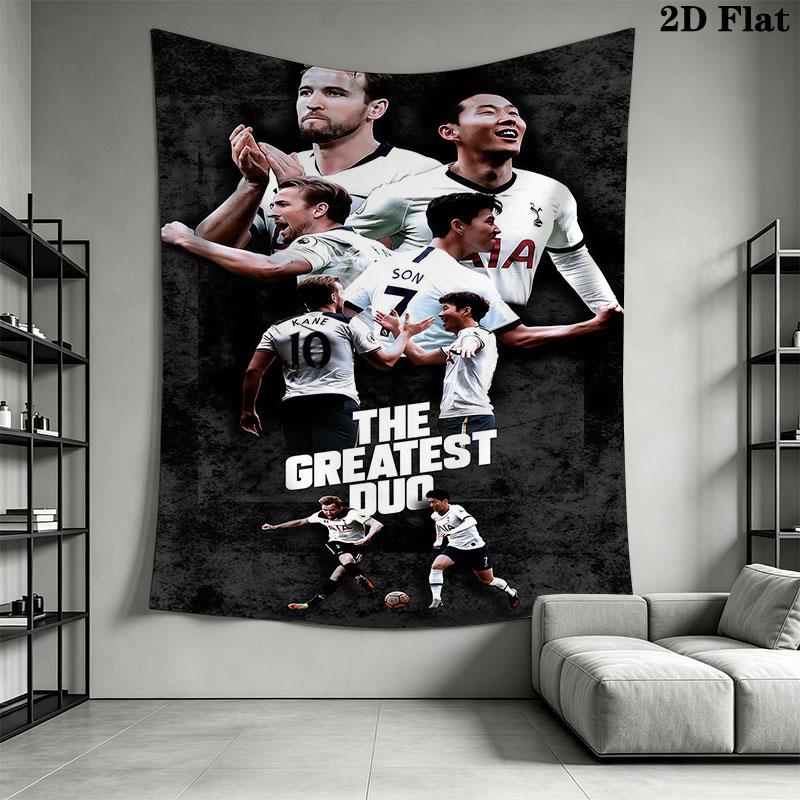 The Spurs Wall Hanging Printed Fabric Blanket Decorative Tapestries for Bedroom Living Room Home Decor