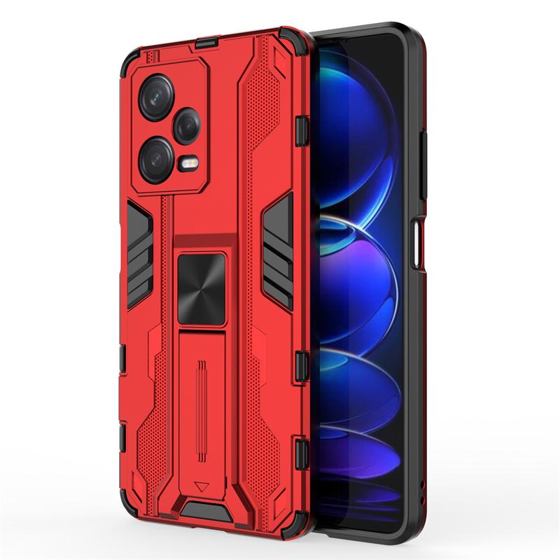 Für Redmi Note 12 Pro 5G Hülle Magnetische Autohalterung Ständer Armor Handyhüllen Für Xiaomi Redmi Note12 Pro Plus Kameraschutzhülle