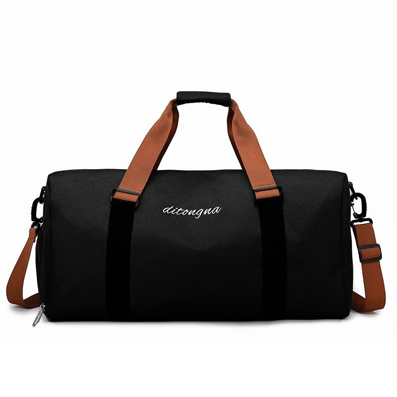 Gym Fitness Bag Fixable Yoga Mat Sports Duffel Outdoor Hiking Camping Handbag Large Luggage Portable Travel Bag for Women Men