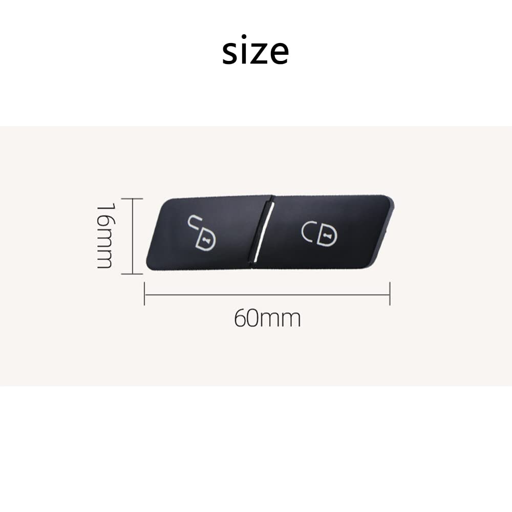 Driver Side Door Lock: Door Lock Unlock Switch Button Replacement Fit for Mercedes Benz C Class W204,E Class W212 S212,E200 E220 E250 E300 E350 E500