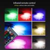 NewLED RGB T10 5050-6SMD Remote Control Color LED Bulb Parking Light Car Lamp LED Car Signal Light Car Accessories