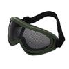 Tactical Airsoft Hunting Metal Mesh Lens Goggle Sports Safety Eyewear Glasses