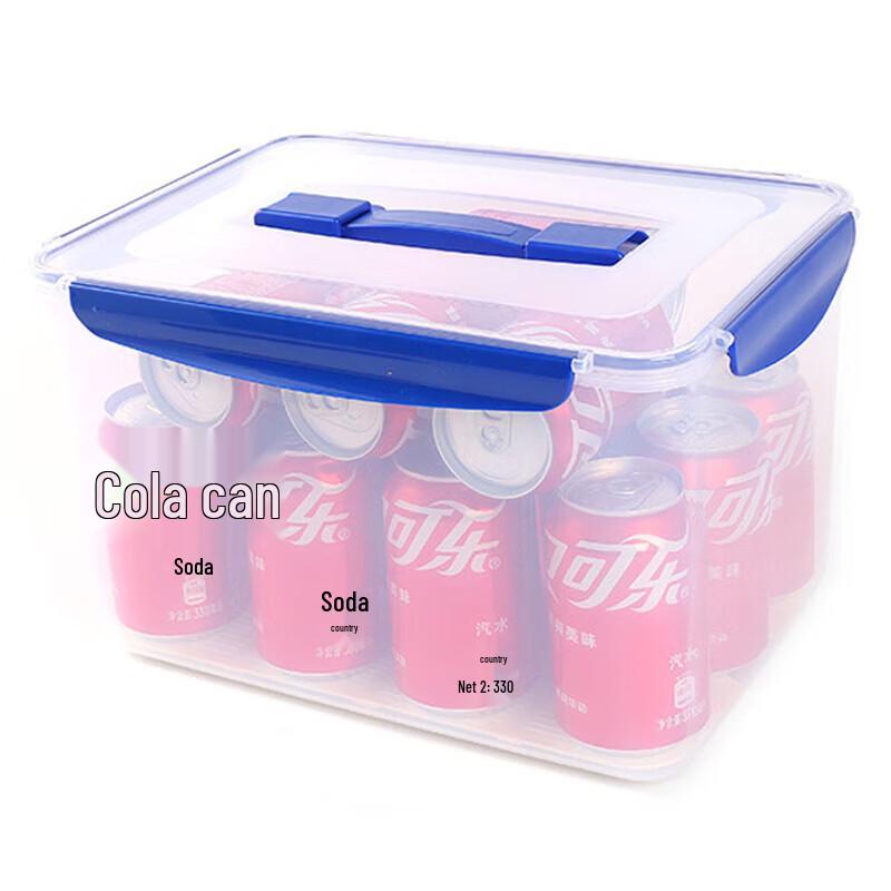 ZLIII 14.7L Commercial Plastic Food Storage Container with Handle