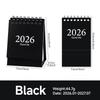 2026 New Year Mini Desk Calendar English Children's Desktop Planner Office Desk Assessories Pocket Notepad