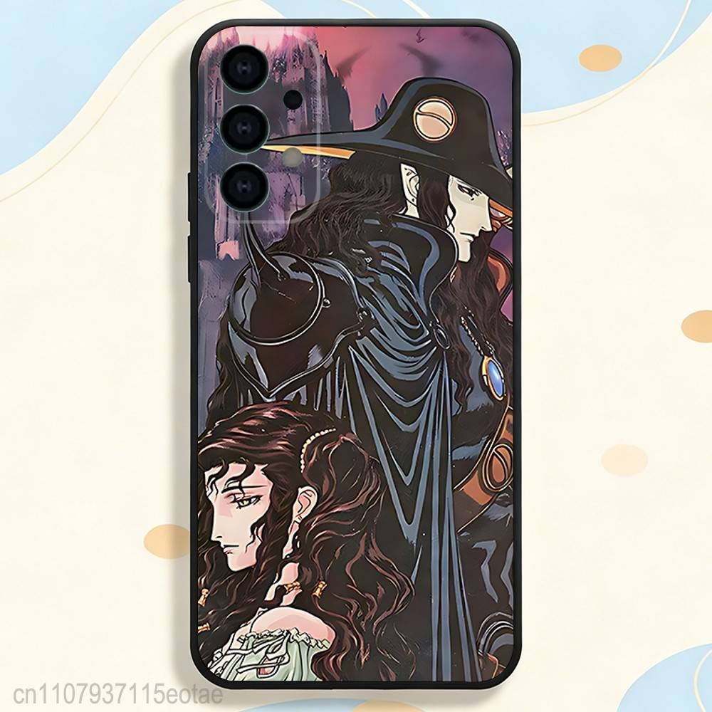 V-Vampire-H-HunterS D Phone Case for Samsung S Series S21 S22 S23 S24 S25 S26 FE Plus Ultra TPU Soft To Skin-friendly Case