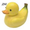 Unique Gifts for Friends Adorable Fruit Duck Figurine, Resin Apple Strawberry Peach Banana Sculpture, Mini Cute Desktop Ornaments Desk Decor