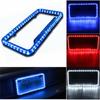 12v Red 54 LED Lighting Acrylic Plastic Rear License Car Plate Cover Frame