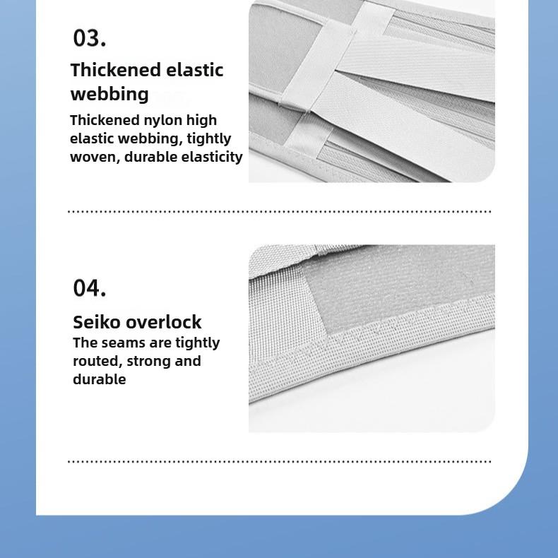 Back Brace for Lower Back Pain Men & Women: Adjustable Lumbar Support Brace for Pain Relief - Breathable Waist Belt for Comfort