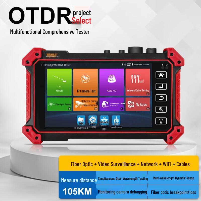 WANGLU MT-5510 High-Precision OTDR Fiber Optic Tester
