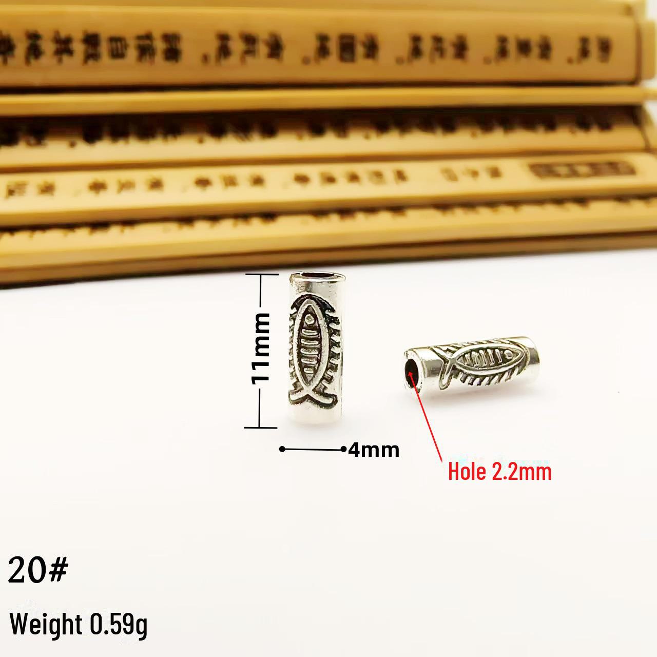 

Ретро тибетские серебряные бусины-бочонки с большим отверстием для самодельных украшений null