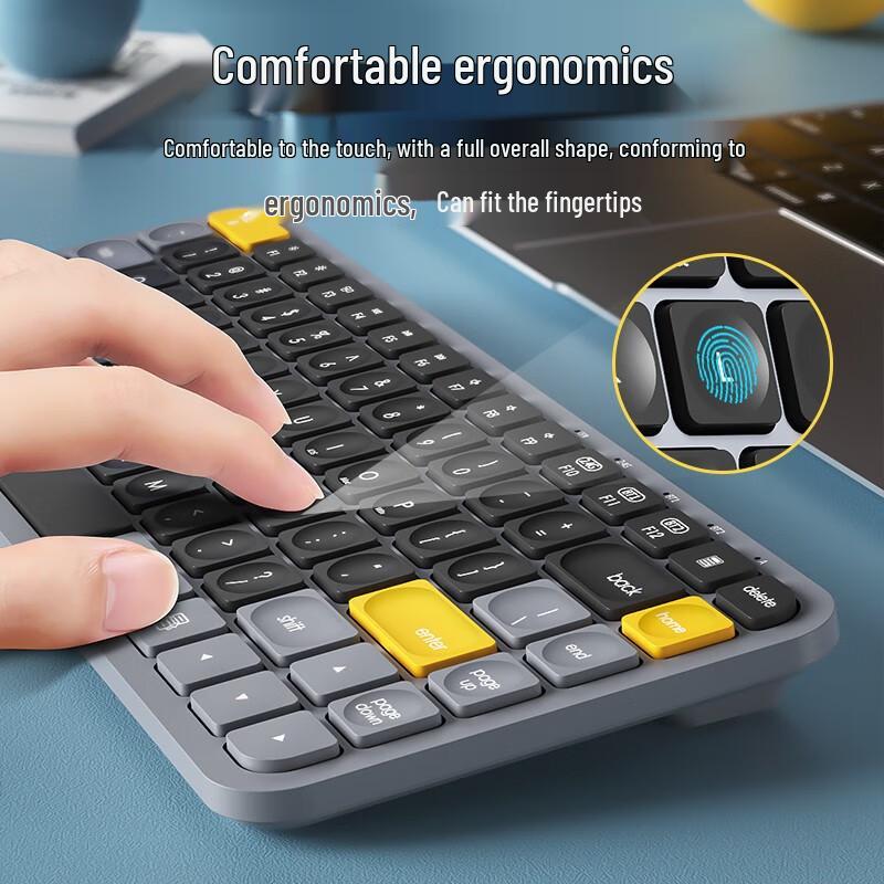 Aigo V200 Multi-Device Wireless Bluetooth Keyboard
