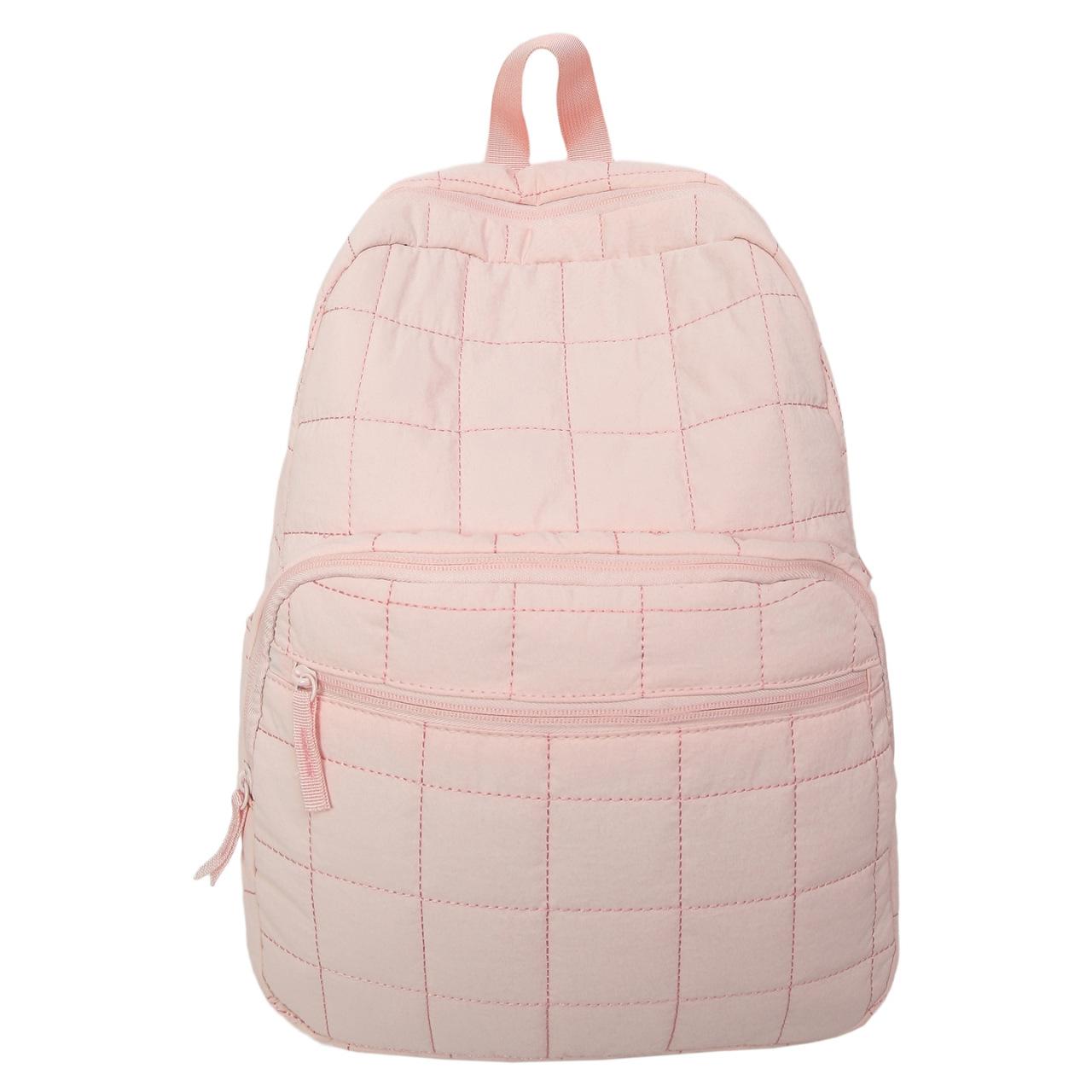 

New niche simple, lightweight and large-capacity backpack bag for women, high-value and sweet college students, commuting backpack for class розовый