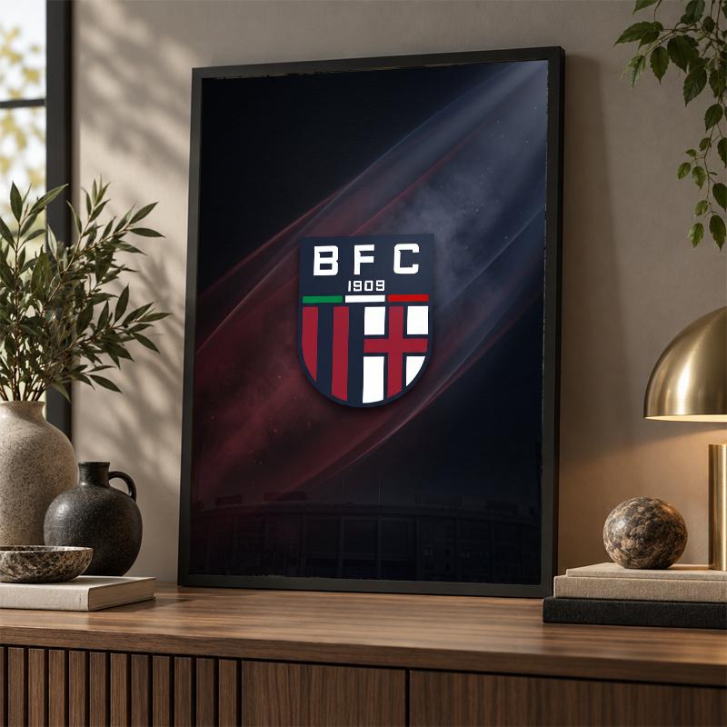 Bologna FC Diamond Painting Kit 5D Full Drill DIY Diamond Mosaic Wall Art Home Decor