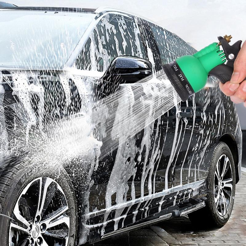 8 Patterns Water Gun Multi-Function Car Washer Machine Adjustable Spray Gun For Household Lawn Watering Garden Irrigation Tool