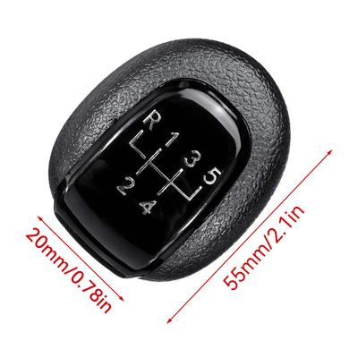 5 Speed MT Gear Shift Knob PU Leather For Buick Excelle Lacetti Nubira Daewoo 2008-2012 For Chevrolet AVEO Pomo 2009-2013