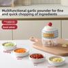 Mini Electric Garlic Mashing Machine, Smart Garlic Press, Small Garlic Puree Machine, Kitchen Household Garlic Beating Machine