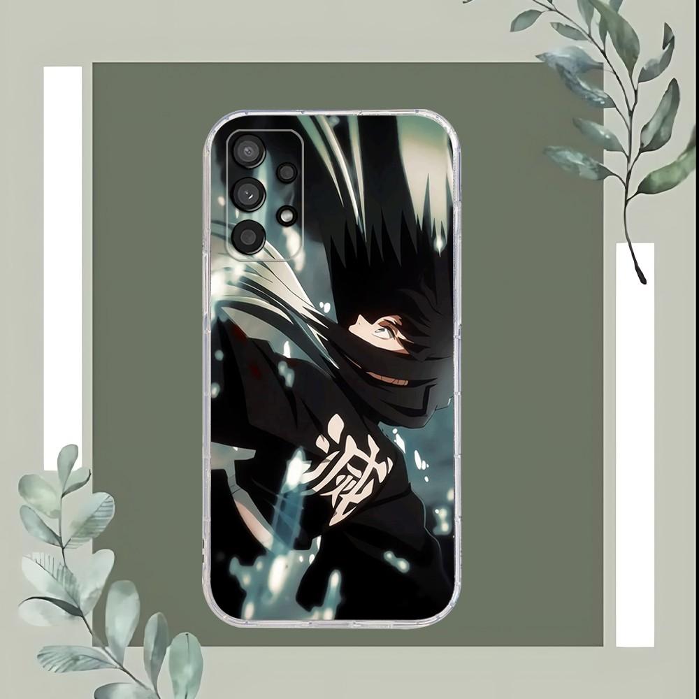 M-Muichiro Tokito Demon Slaye Phone Case For Samsung Galaxy A52 A12 A51 S21 Edge S22ULTRA S23 S20LITE Plus Transparent Cover