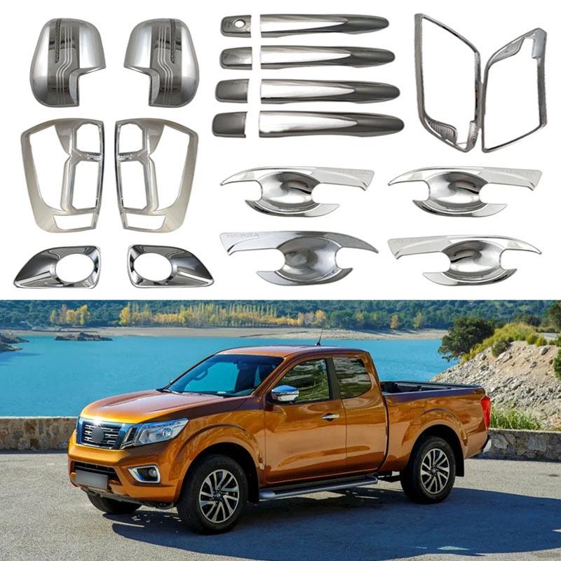 Kompatibilní rukojeť zpětného zrcátka a vnější díly pro 2014-2022 Nissan Navara NP300
