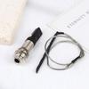 Universal 6.35Mm Pickup Guitar Endpin Preamp Pickup Bridge Saddle Piezo 6.35Mm Jack Socket With Ukulele Cylinder Acoustic Pickup