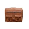 Genuine Vintage Leather Bag Men's Messenger Shoulder Laptop Bag Briefcase