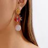 Boho Starfish & Tropical Fish Drop Earrings for Women - Summer Beach Jewelry