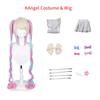 Game Needy Girl Ame Chan Kangel Cosplay Costume Wig Girl Cosplay Hair Role Play Outfits Clothes Wig Set