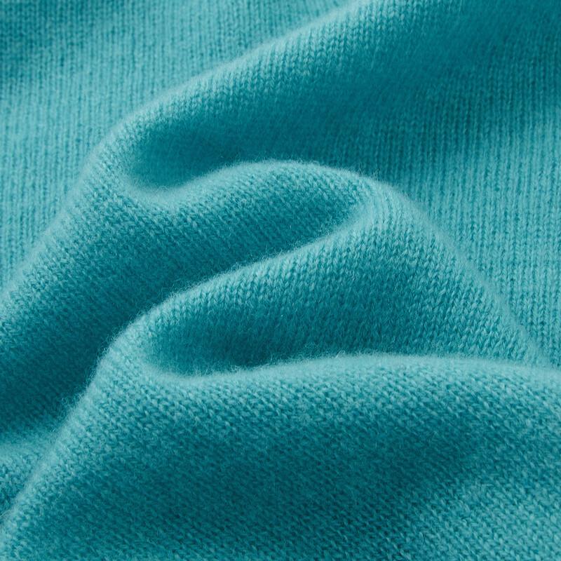 Women's 100% Merino Wool V-Neck Short Sleeve Knit Sweater