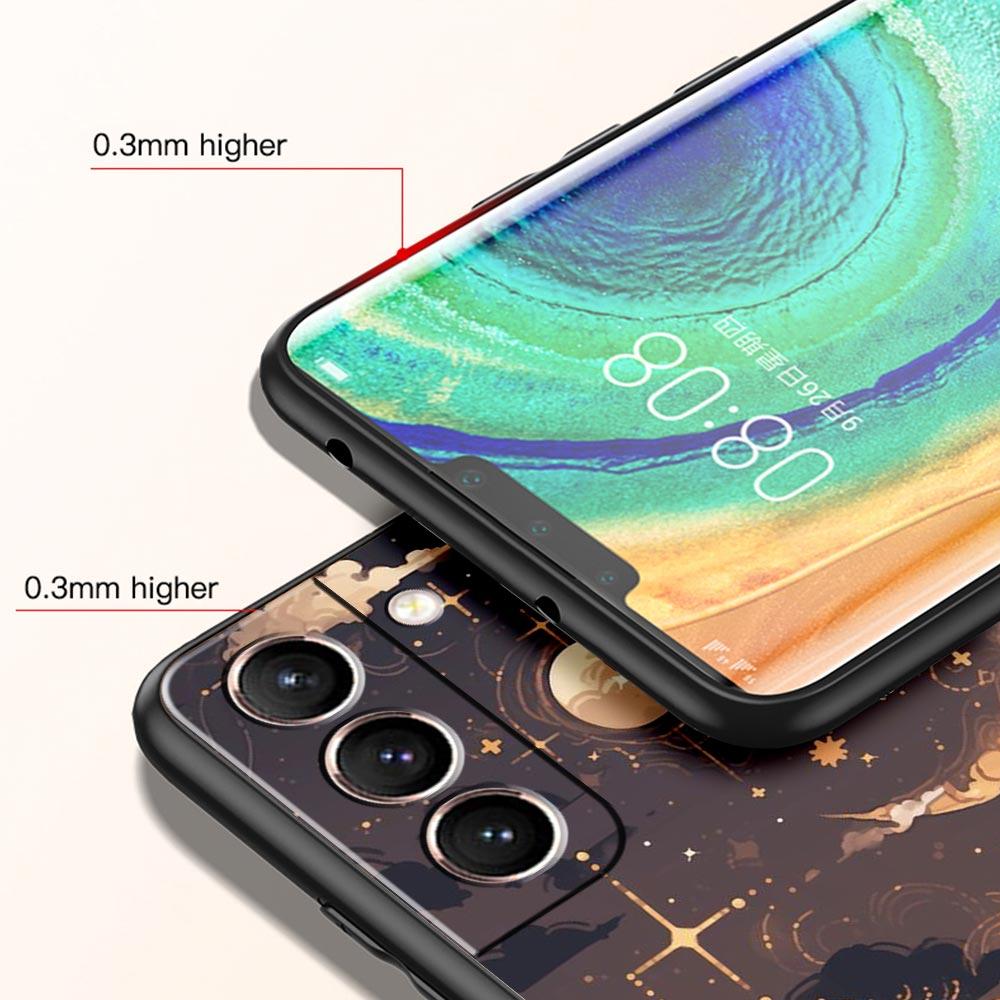 Fashion Starry Sky Stars Phone Case for Samsung Galaxy S26 S25 S24 S23 S22 S20 S21 FE Ultra S25 Edge Plus 5G Soft TPU Cover Bags